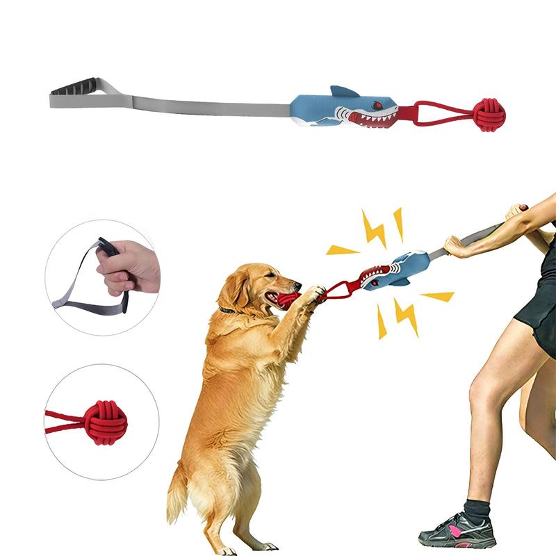 Shark Tug-of-War Dog Toy