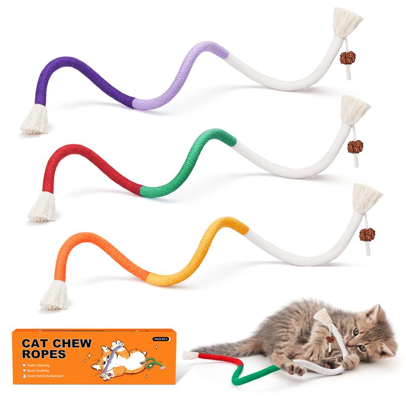 Cat Chew Ropes with Catnip