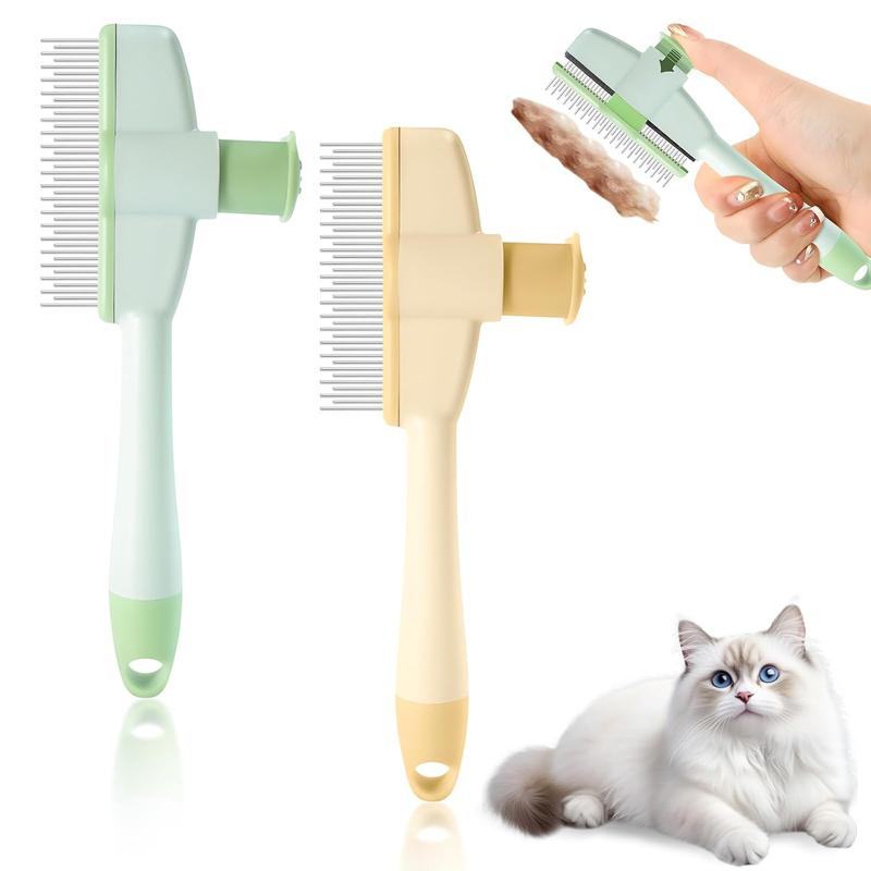 Self-Cleaning Pet Slicker Brush