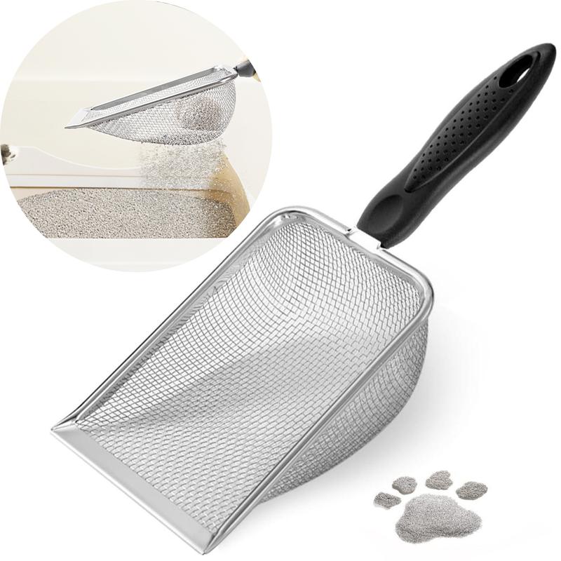 Metal Mesh Cat Litter Scoop